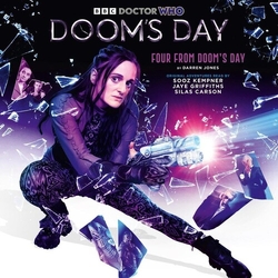 Doctor Who BLUE PURPLE Four From Dooms Day BLUE PURPLE VINYL LP
