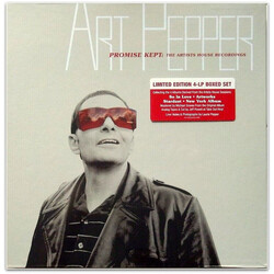 Art Pepper Promise Kept: The Complete Artists House Recordings Vinyl 4 LP Box Set