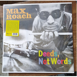 Max Roach Deeds, Not Words Vinyl LP