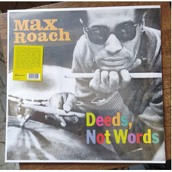 Max Roach Deeds, Not Words VINYL LP
