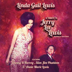 Linda Gail Lewis A Tribute To Jerry Lee Lewis Colored Red VINYL LP