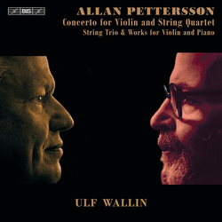 Pettersson Wallin Wollheim Concerto For Violin & String Quartet (Hybr) SACD CD