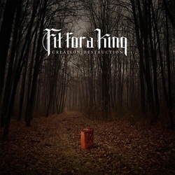 Fit For A King Creation Destruction (Colv) (Red) vinyl LP