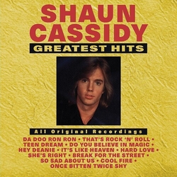 Shaun Cassidy Greatest Hits vinyl LP