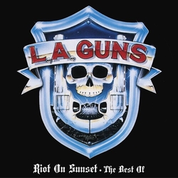 L.A. Guns Riot On Sunset - The Best Of - Purple (Colv) (Ltd) vinyl LP