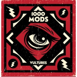 1000Mods Vultures Black Colored Red White VINYL LP