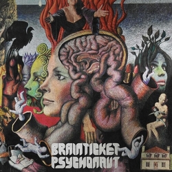Brainticket Psychonaut - Blue Red Splatter (Blue) (Colv) (Red) vinyl LP