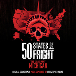 ChristopherGOLD Young 50 States Of Fright The Golden Arm (Michigan) VINYL LP