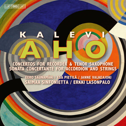 Aho Saunamaki Valkeajoki Concertante Works For Recorder Saxophone (Hybr) SACD CD