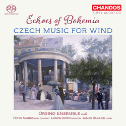 Haas Janacek Orsino Ensemble Echoes of Bohemia Czech Music for Wind SACD