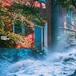 Free Throw Lessons That We Swear To Keep BLUE GREEN VINYL LP