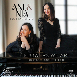 Bach J.S. Ani & Nia Sulkhanishvili Piano Duo Flowers We Are (Hybr) SACD CD