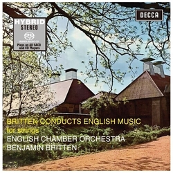 Britten Benjamin English Chamber Orchestra Britten Conducts English Music For Strings SACD CD