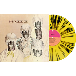 Nazz Naz III Black Colored Splatter Yellow VINYL LP