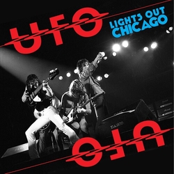 Ufo Lights Out In Chicago - Red Black Splatter (Blk) vinyl LP