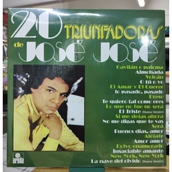 Jose Jose 20 Triunfadoras VINYL LP