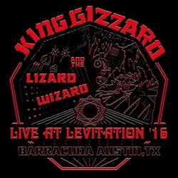 King Gizzard & The Lizard Wizard Live At Levitation 16 RED VINYL LP