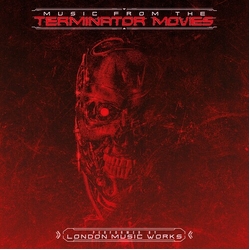 London Music Works RED Music From The Terminator Movies RED VINYL LP