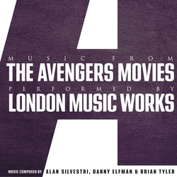 London Music Works PURPLE Music From The Avengers Movies PURPLE VINYL LP
