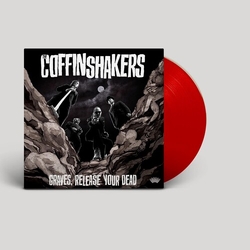 Coffinshakers Graves Release Your Dead (Colv) (Red) vinyl LP