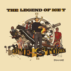 Ice T Legend Of Ice T Crime Stories VINYL LP