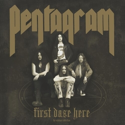 Pentagram First Daze HereGOLD GREEN WHITE SPLATTER VINYL LP