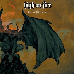 High On Fire Blessed Black Wings (Blue) (Colv) (Org) vinyl LP