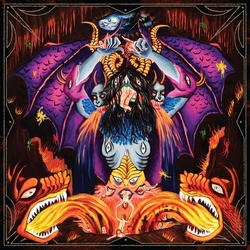 Devil Master Satan Spits On Children Of Light BLUE VINYL LP