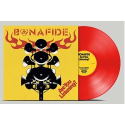 Bonafide Are You Listening - Red RED VINYL LP