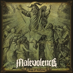 Malevolence Reign Of Suffering GREEN  VINYL LP