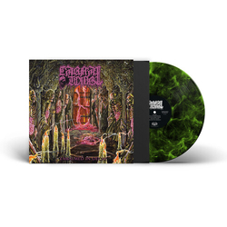 Carnal Tomb Embalmed In Decay - Lime Black Marbled VINYL LP