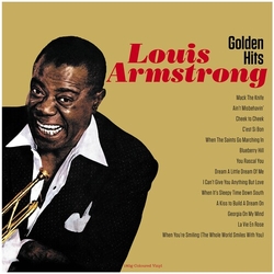 Louis Armstrong Golden Hits RED VINYL LP