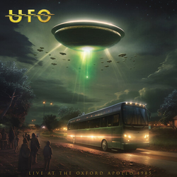 Ufo Live At The Oxford Apollo 1985 - Green (Colv) vinyl LP