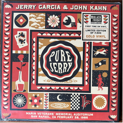 Garcia,Jerry & Kahn,John Pure Jerry Marin Veterans Memorial Auditorium vinyl LP