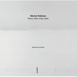 Morton Feldman Piano Violin Viola Cello vinyl LP