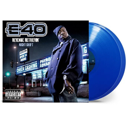 E-40 Revenue Retrievin Night Shift BLUE VINYL LP