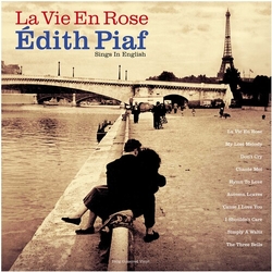 Edith Piaf La Vie En Rose Edith Piaf Sings In English (Blue) vinyl LP