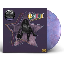 Britti Hello Im Britti PINK PURPLE VINYL LP