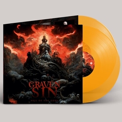 Graven Sin Veil Of The Gods (Colv) (Org) vinyl LP