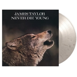 James Taylor Never Die Young  WHITE VINYL LP
