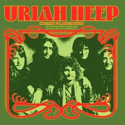 Uriah Heep Cosmic Playground Live On The King Biscuit Flower VINYL LP