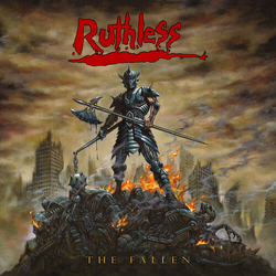 Ruthless Fallen BLUE RED VINYL LP