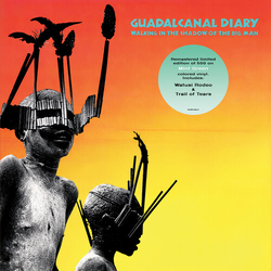 Guadalcanal Diary Walking In The Shadow Of The Big Man - Mint Green VINYL LP