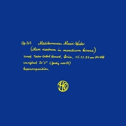 Henning Christiansen Mediterranean Music Water vinyl LP