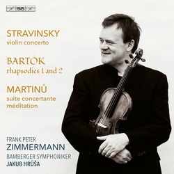 Bartok Martinu Zimmermann Works For Violin & Orchestra (Hybr) SACD CD