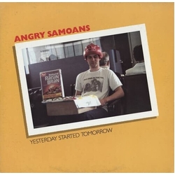 Angry Samoans Yesterday Started Tomorrow YELLOW VINYL LP