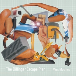 Dillinger Escape Plan Miss Machine BLUE GREEN (Slv) WHITE VINYL LP