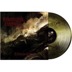 Domination Campaign A Storm of Steel Black Colored Yellow VINYL LP
