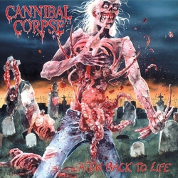 Cannibal Corpse Eaten Back To Life Colored Green Smoke VINYL LP