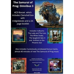 Samurai Of Prog Omnibus 3 (W Book) (Uk) CD